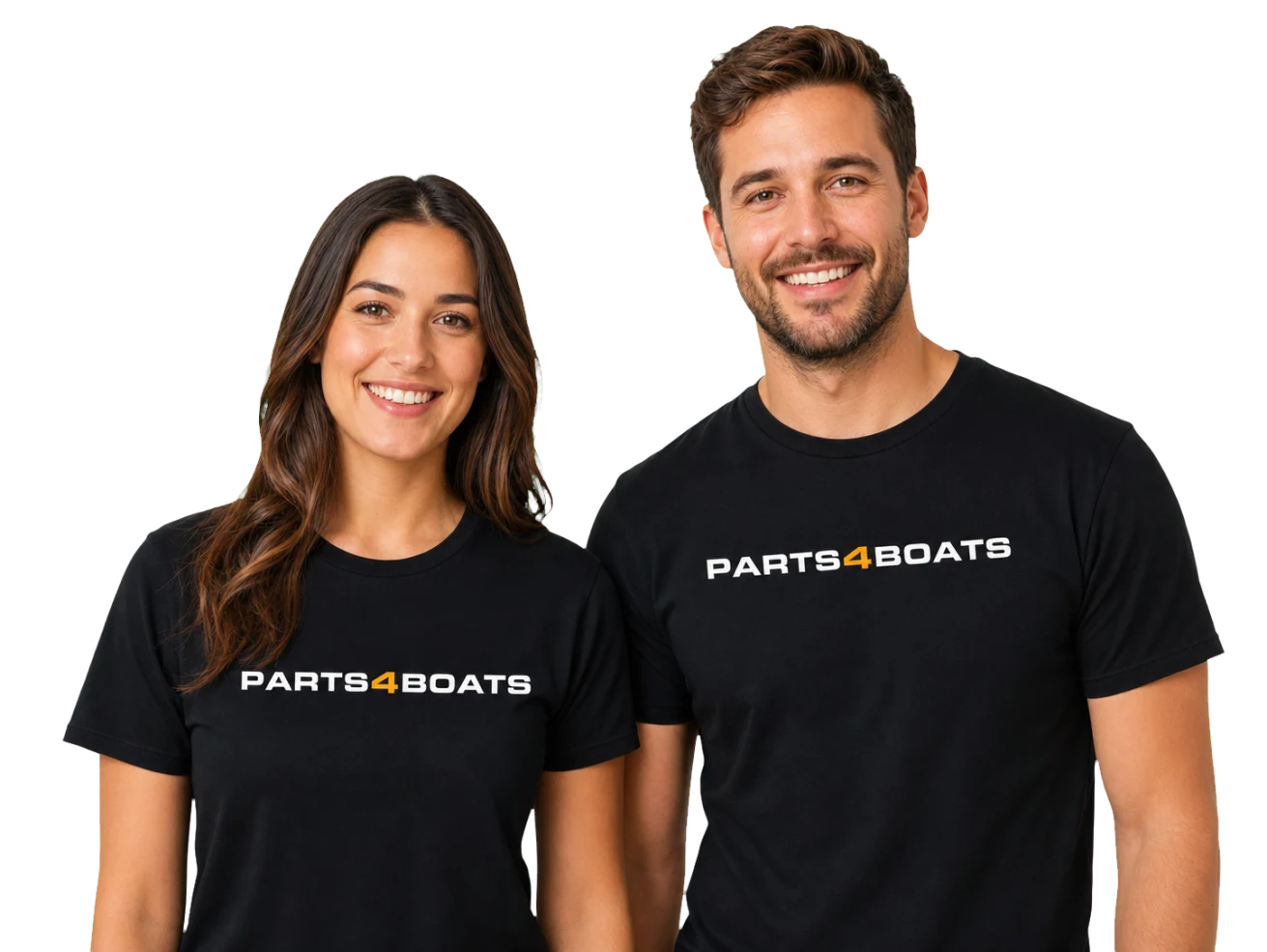Deux membres de l’équipe d’assistance de Parts4Boats