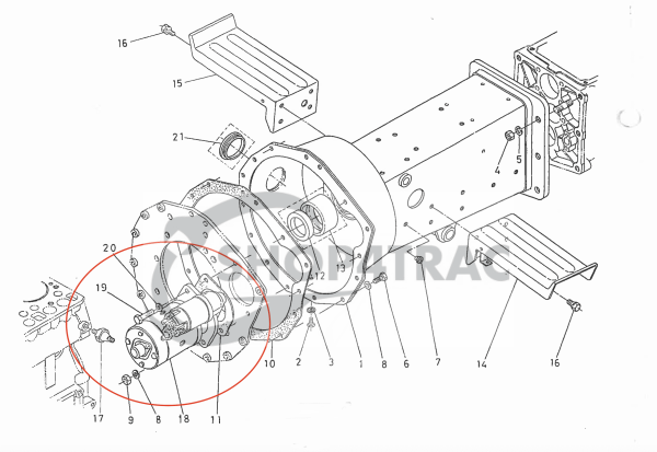 Démarreur Kubota D750 / D850 / D950 / Série Z – Diesel marin Nanni &amp; Kubota