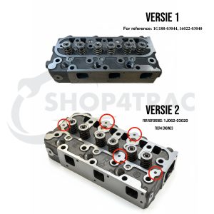Culasse complète version 2 Beta Marine Beta 30 – Nanni N3.30