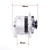 Alternateur Yanmar 1GM10 | 2GM20 | 3GM | 3HM | 3JH | 4JH – 12V 40A