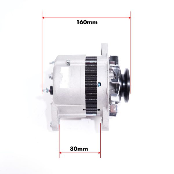 Alternateur Yanmar 1GM10 | 2GM20 | 3GM | 3HM | 3JH | 4JH – 12V 40A