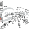 Coussinets de bielle (panewka) – Beta Marine Beta 10 / Beta 14 / Beta 20 | Nanni N2.10 / N2.14 / N3.21