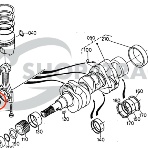 Coussinets de bielle (panewka) – Beta Marine Beta 10 / Beta 14 / Beta 20 | Nanni N2.10 / N2.14 / N3.21