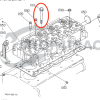 Boulon de culasse Beta Marine Beta 28 | Beta 30 | Beta 35 | Beta 38 – Nanni N3.30 | N4.38 – Universal M-25XPB | M-35B