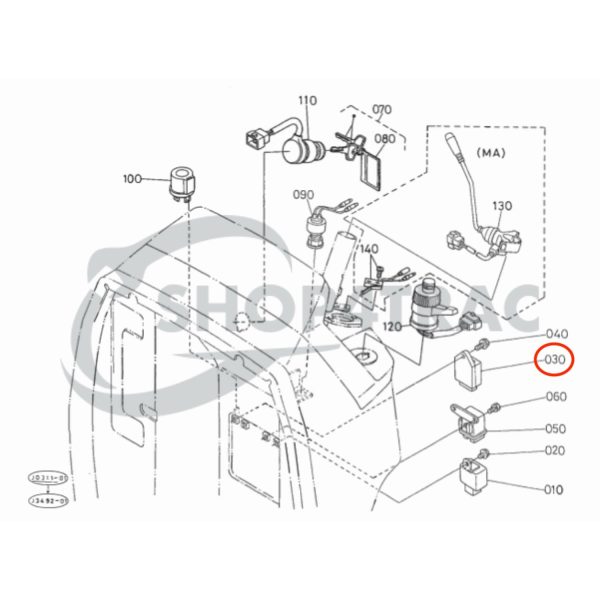 Relais de préchauffage / minuterie de démarrage 12V Beta Marine Beta 28 – Universal M-25XPB