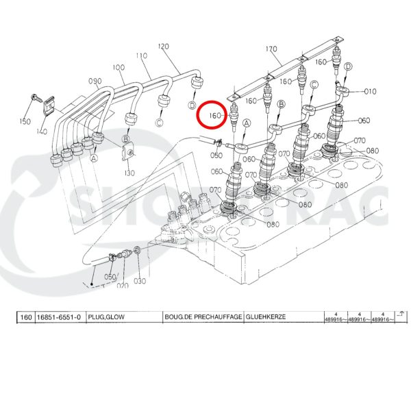 Bougie de préchauffage (M8) – Beta Marine Beta 10 · 14 · 20 | Nanni N2.10 · N2.14 · N3.21