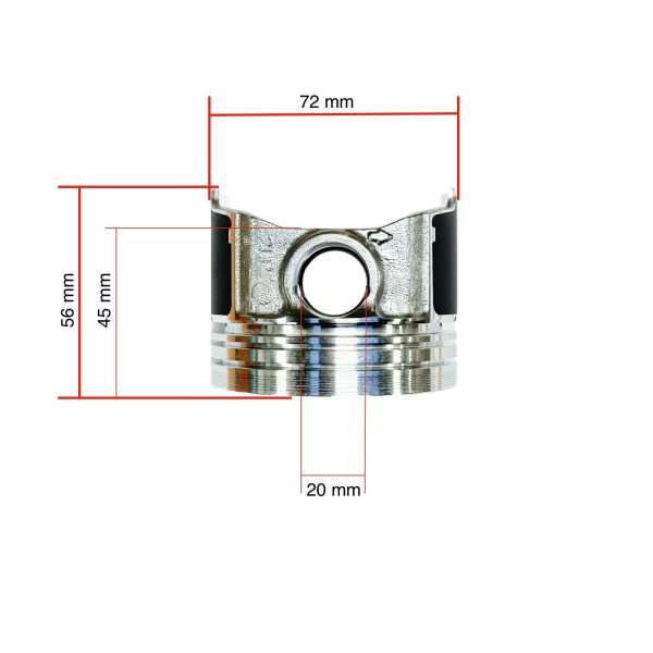 Piston Beta Marine Beta 16 | Beta 25 – Phasor K2-4.5