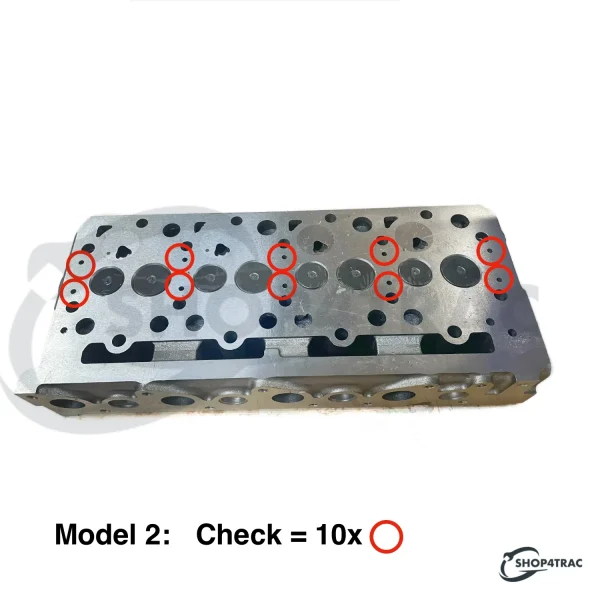 Culasse Beta Marine Beta 50 – Nanni N4.50 (injection indirecte / IDI, type 2)