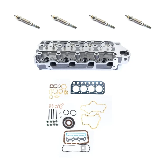 Culasse avec jeu de joints et bougies de préchauffage Solé Diesel Mini 34 – Meiki M4DM