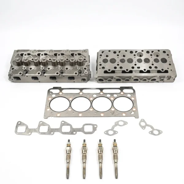 Culasse complète avec joint de culasse + bougie de préchauffage Beta Marine Beta 50 – Nanni N4.50 (IDI, type 1)