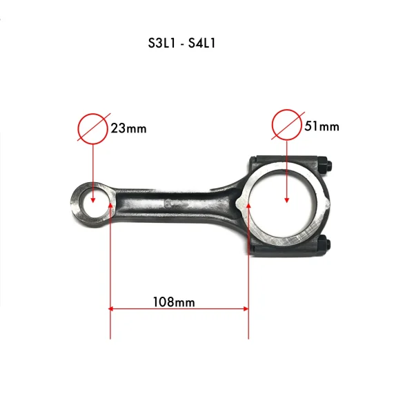 Bielle Solé Diesel Mini 33 | Mini 44 | Mini 55 – Vetus M4.15 | M4.17 – Craftsman Marine CM4.42 – JF Marine Power JF10 | JF15