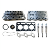 Culasse complète + joint de culasse + bougie de préchauffage Beta Marine Beta 28 – Universal M-25XPB