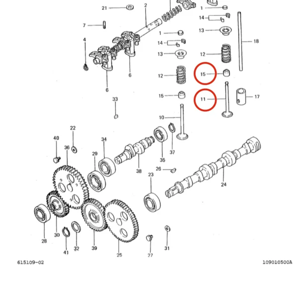 Soupape d’admission Solé Diesel Mini 18 – origine