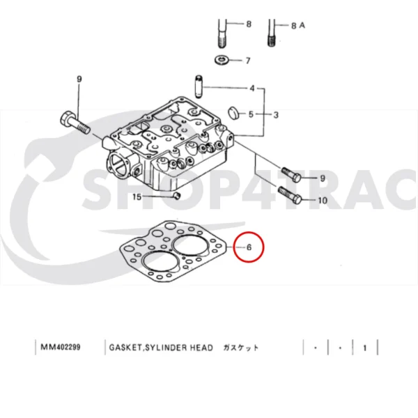 Joint de culasse Solé Diesel Mini 14