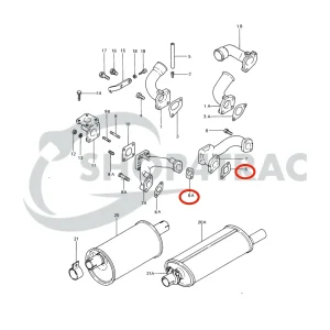 Joint de collecteur d’échappement Solé Diesel Mini 14