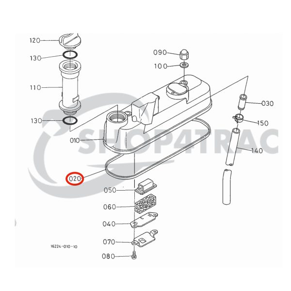 Joint de couvercle de culasse Beta Marine Beta 30 – Nanni N3.30