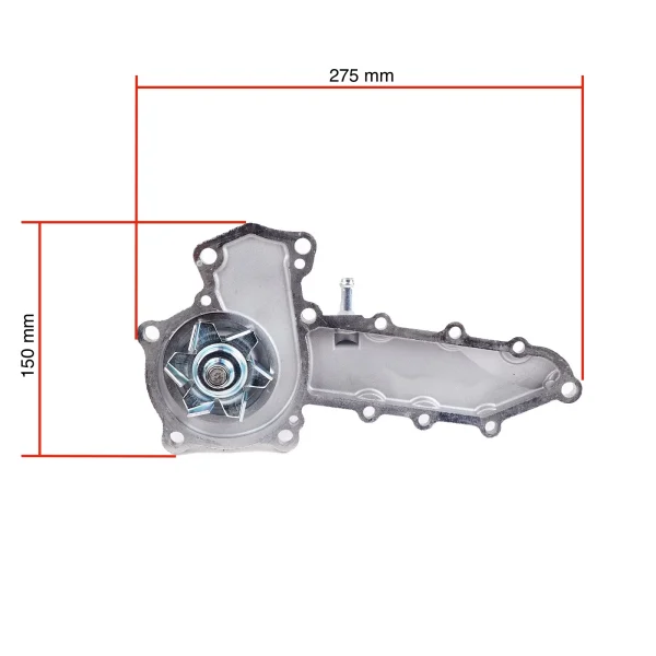 Pompe à eau (pompe de circulation eau douce) Beta Marine Beta 50 – Nanni N4.50 (DI, avec tuyau supplémentaire)