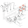Tuyau de retour de fuite Universal M-25 | M-25XP – Nanni 3.90HE – Renault Marine D950