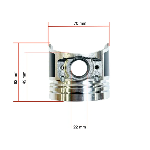 Piston Yanmar 2YM15 | 3YM20
