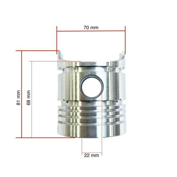 Piston Universal M-18 – Nanni 2.60HE | 4.110HE