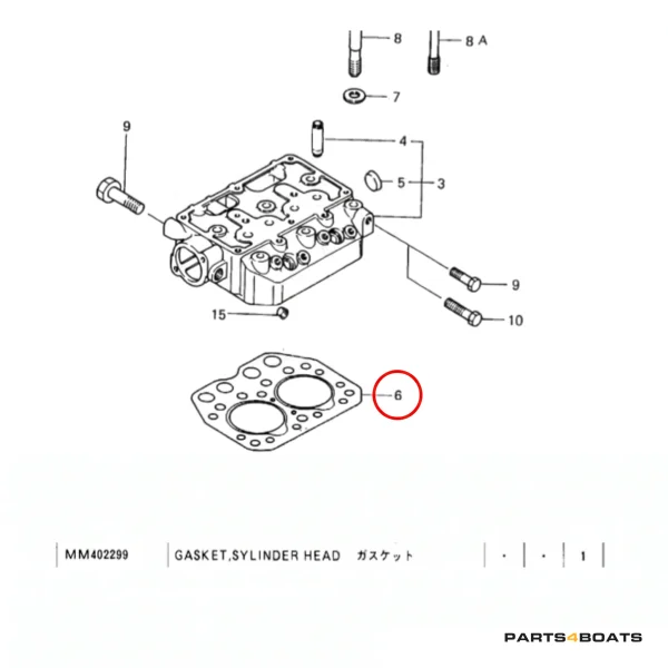 Joint de culasse Solé Diesel Mini 14