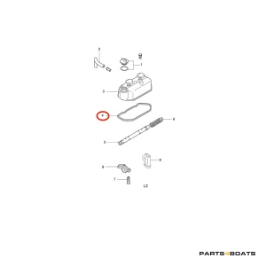 Joint de couvercle de culasse Solé Diesel Mini 11 | Mini 17 – Vetus M2.06 – Craftsman Marine CM2.16
