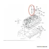 Boulon de culasse Beta Marine Beta 50 – Nanni N4.50