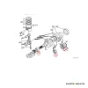 Ensemble de paliers principaux – Beta Marine Beta 10 / Beta 14 / Beta 20 | Nanni N2.10 / N2.14 / N3.21