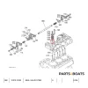 Joints de tige de soupape Beta Marine Beta 35 | Beta 38 – Nanni N4.38 – Universal M-35B